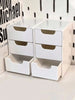 Mini Chic 3-Tier Drawer Organizer For Desk Perfect For Office Supplies, Jewelry Cosmetics Storage Desk Organizer